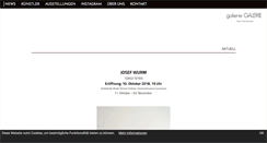Desktop Screenshot of galeriegalerie.com